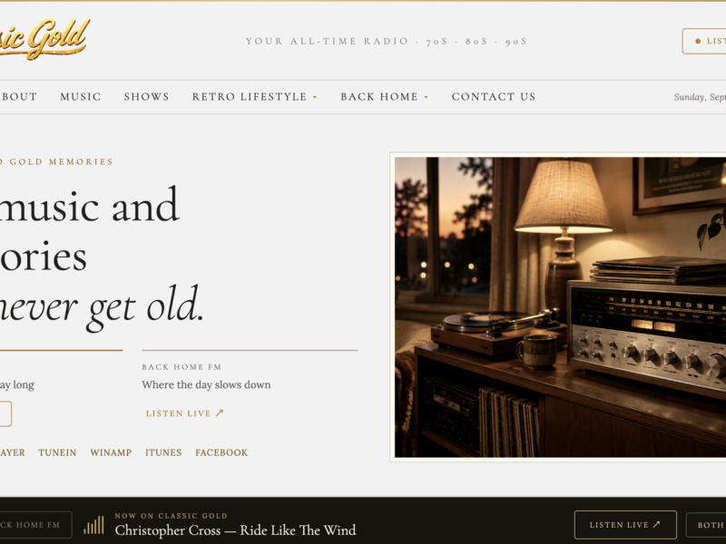 Classic Gold Radio